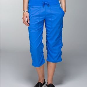 Lululemon Studio Crop Pants II Pipe Dream Blue